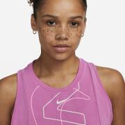 Débardeur femme Nike One Luxe Dri-Fit STD GRX