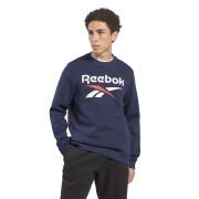 Sweatshirt ras du cou Reebok Identity Stacked Logo