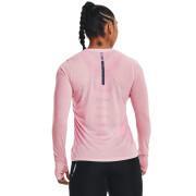 Maillot manches longues femme Under Armour Run Anywhere - Breeze
