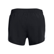 Short fille Under Armour Fly By 3"